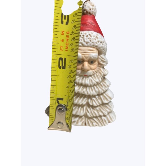 Vintage Ceramic Santa Tree Ornament - Picture 8 of 9